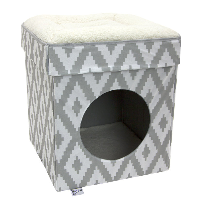 Kitty City Square Cat Bed & Reviews Wayfair
